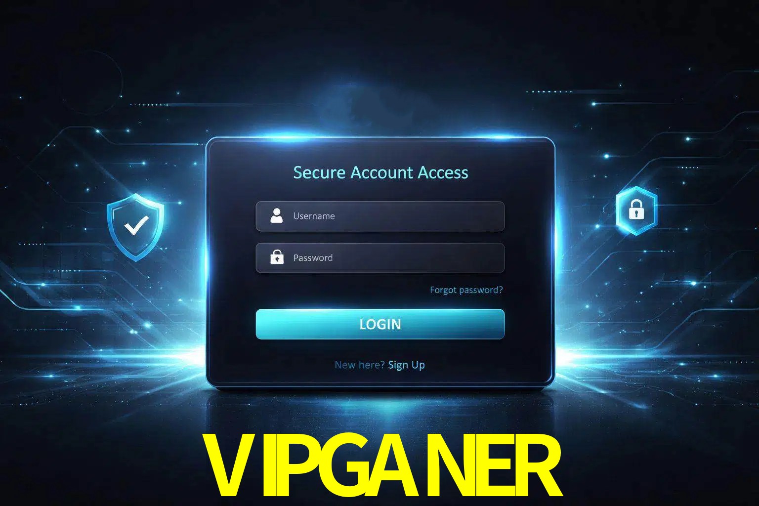 Pantalla de inicio de sesión de cuenta VIPGANER para usuarios en México